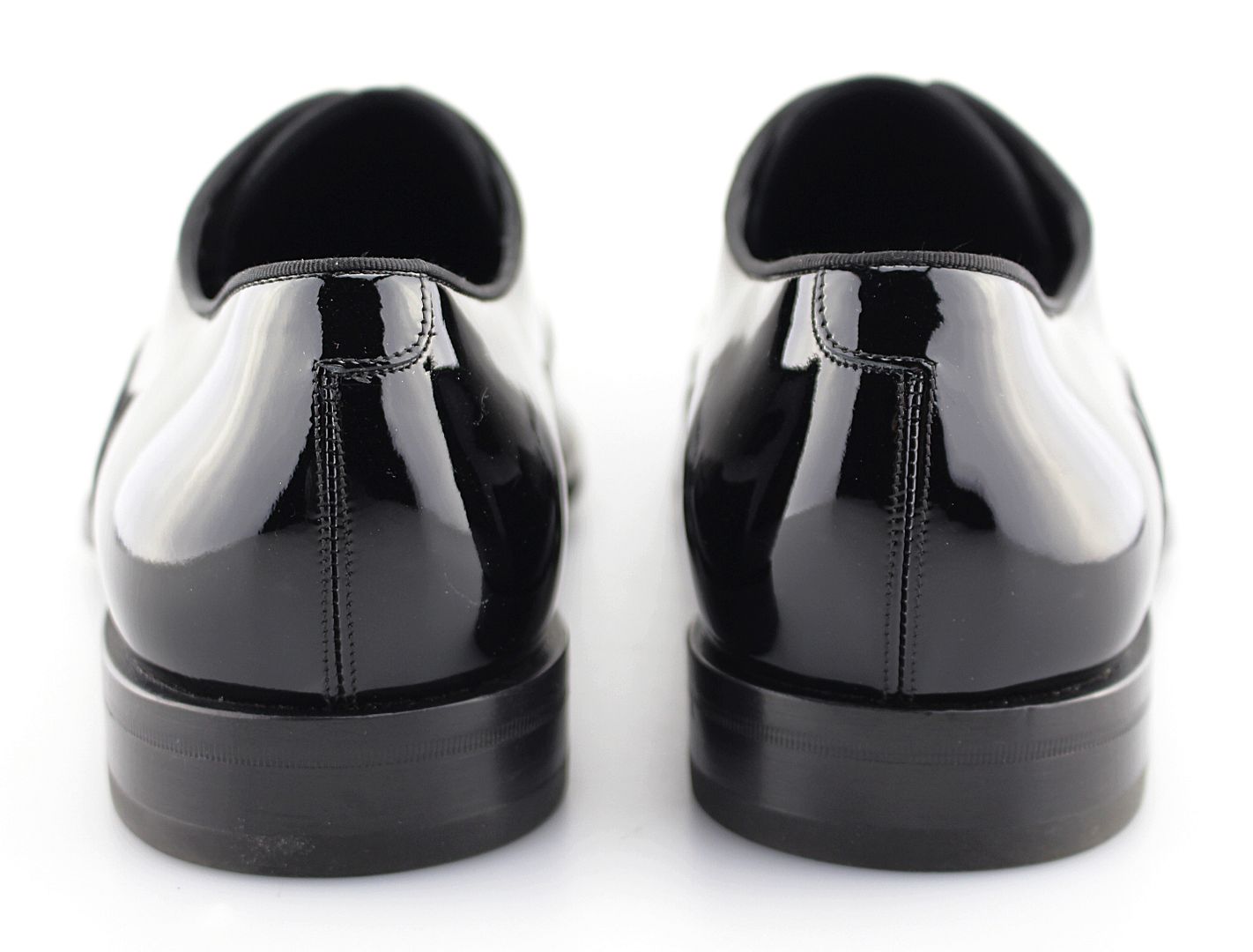 salvatore ferragamo policorovictor nero leather oxfords